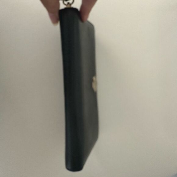 Kate Spade black leather, zip around wallet. - Picture 7 of 8